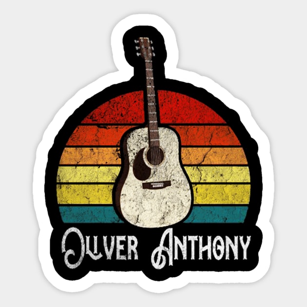 Oliver Sticker by Luke Jay Art